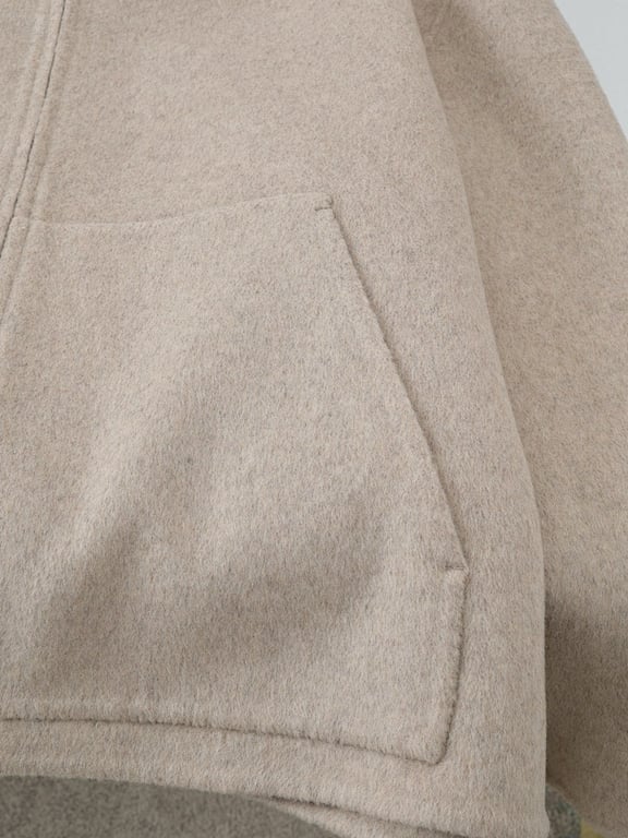 Acne Studios Fairy Tales Zip-Up Hoodie Beige - 8