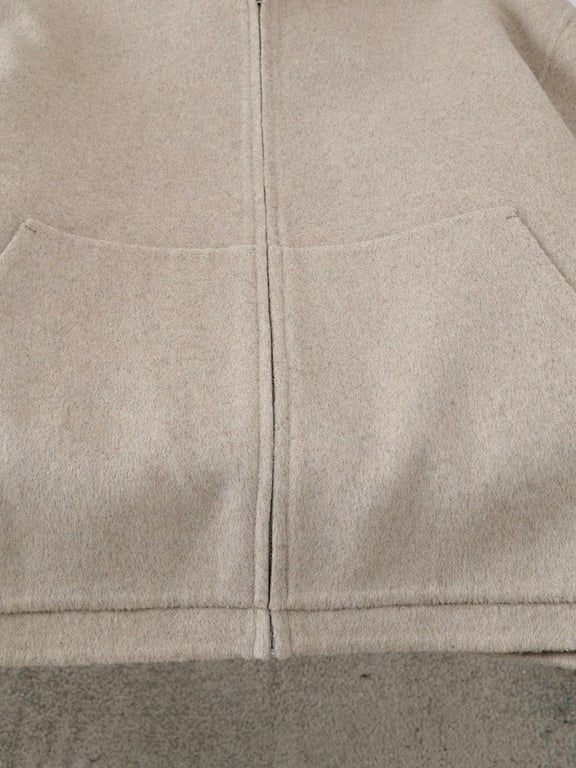 Acne Studios Fairy Tales Zip-Up Hoodie Beige - 9
