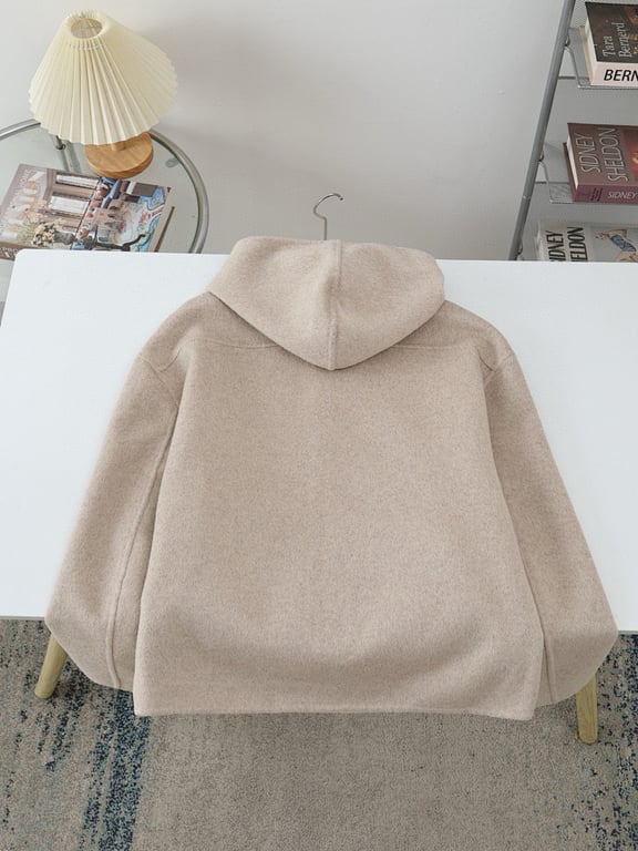 Acne Studios Fairy Tales Zip-Up Hoodie Beige - 10