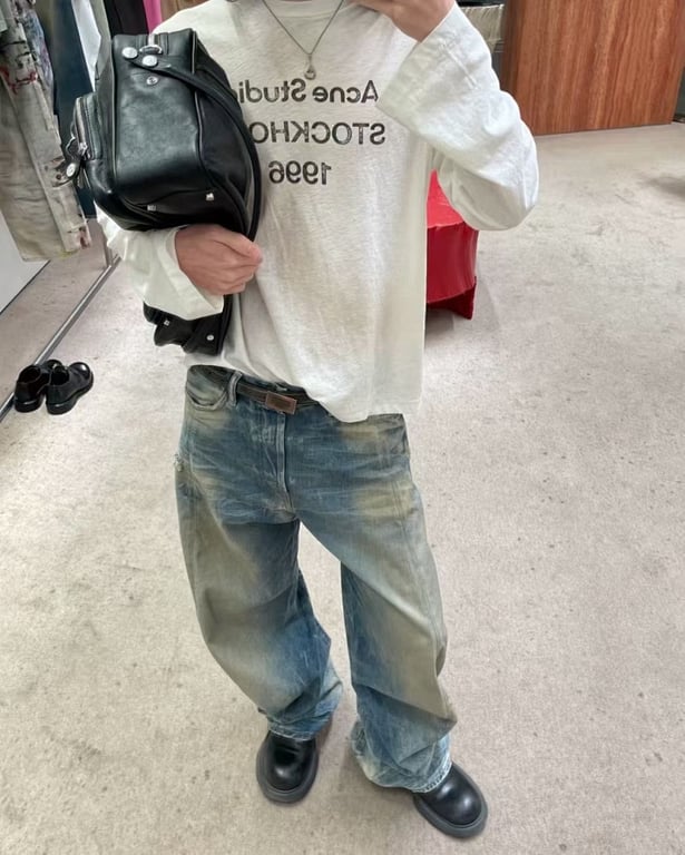 Acne Studios 3016-39L Distressed Jeans - 2