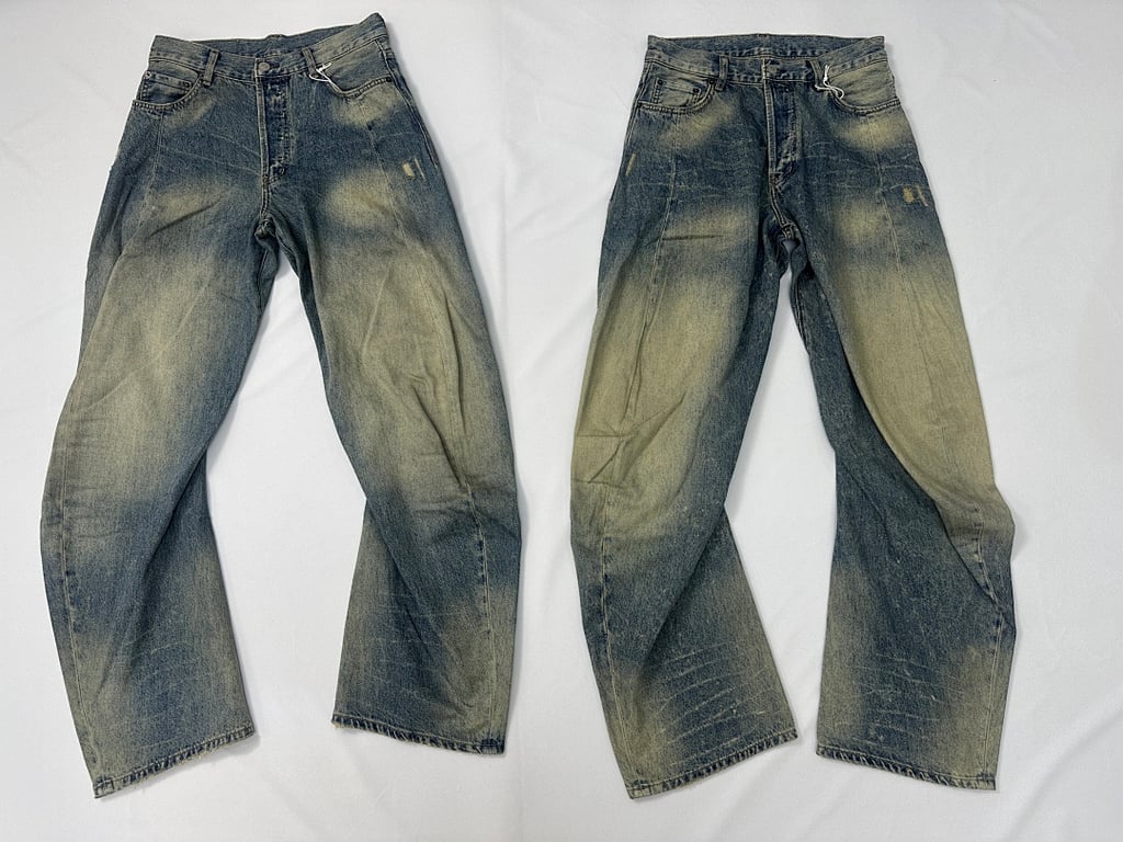 Acne Studios 3016-39L Distressed Jeans - 11