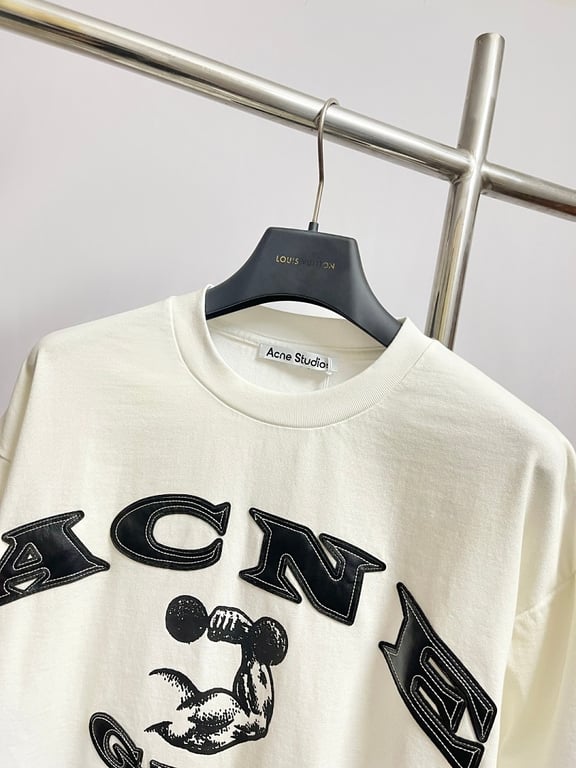 Acne Studios Gym Layered Longsleeve White - 14