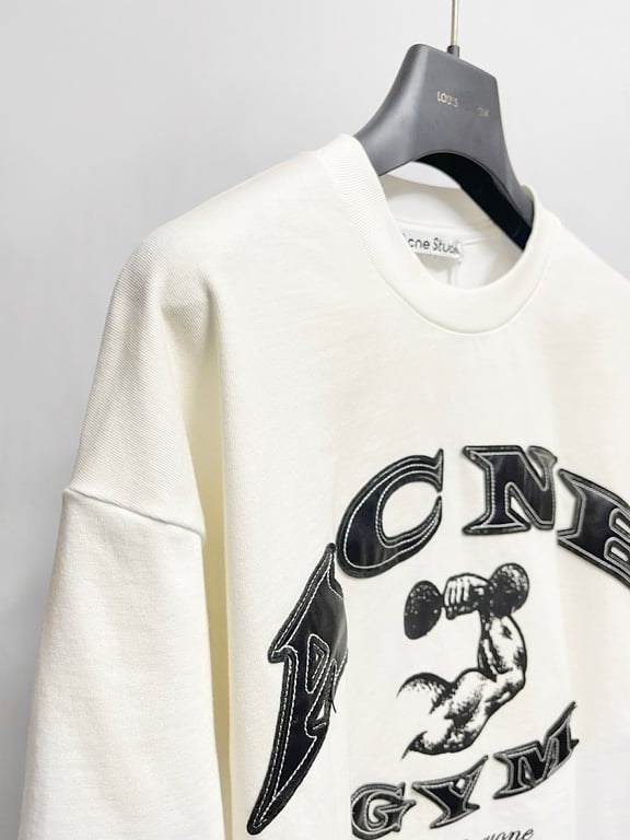 Acne Studios Gym Layered Longsleeve White - 10