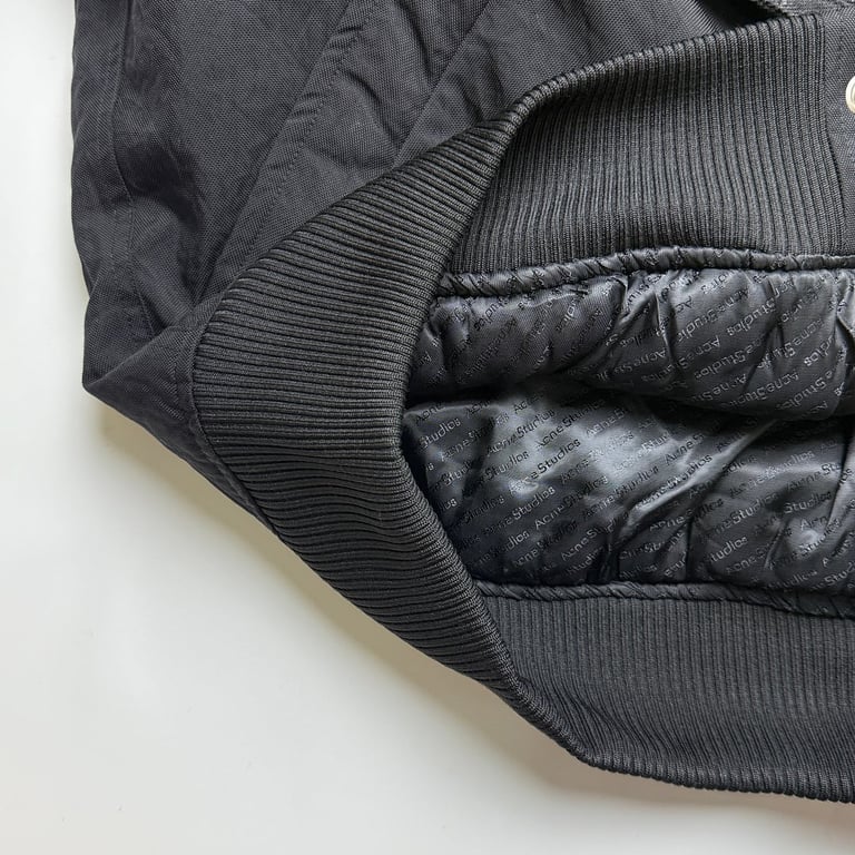 Acne Studios 3083-41L Bomber Jacket Black - 6