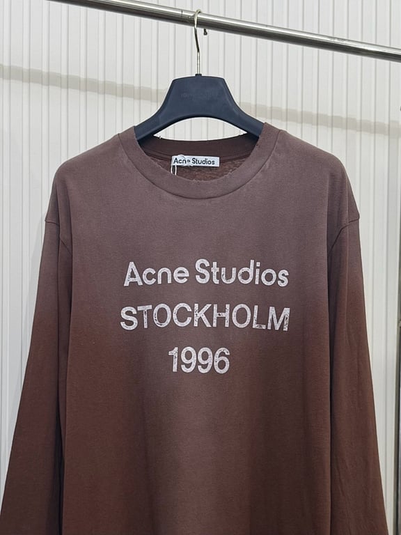 Acne Studios Stockholm 1996 Long Sleeve Brown - 4