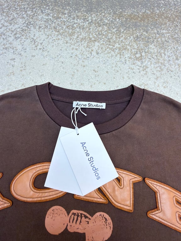 Acne Studios Gym Graphic T-Shirt Brown - 11