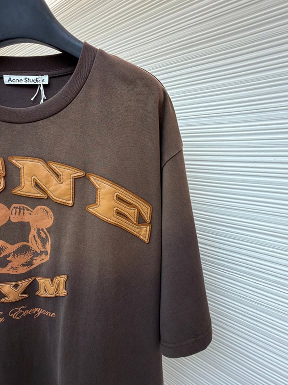Acne Studios Gym Graphic T-Shirt Brown - 14