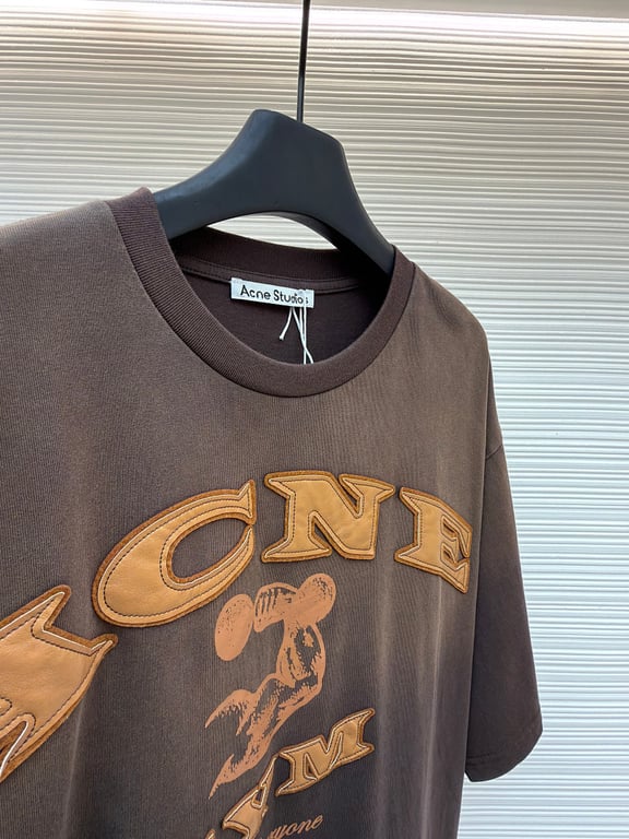 Acne Studios Gym Graphic T-Shirt Brown - 16