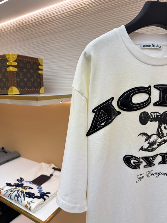 Acne Studios Gym Graphic T-Shirt Brown - 21