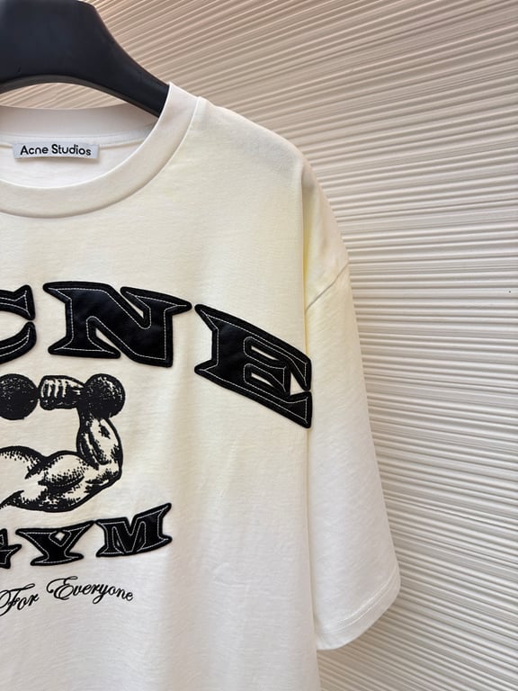 Acne Studios Gym Graphic T-Shirt Brown - 22