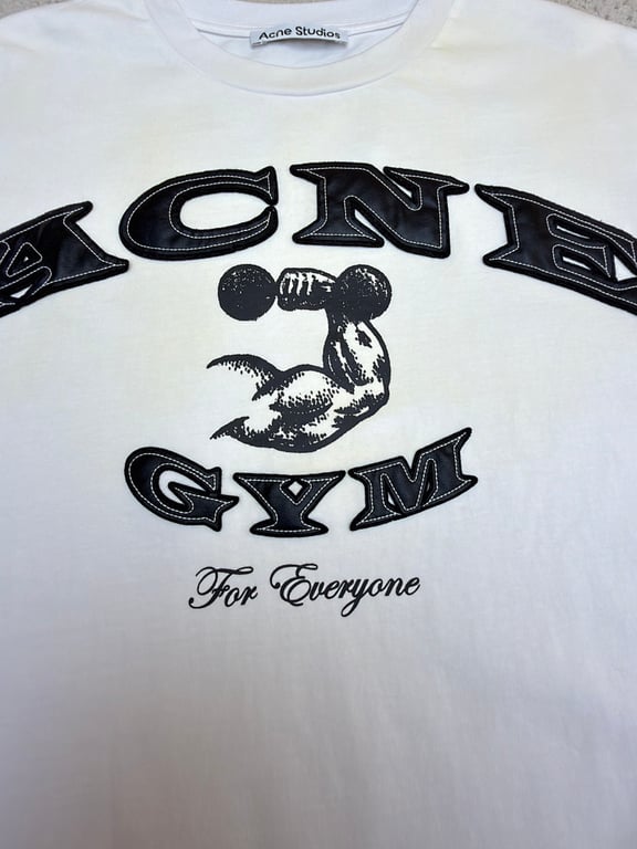 Acne Studios Gym Graphic T-Shirt Brown - 23
