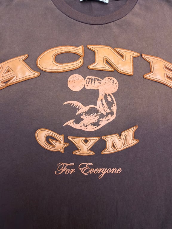 Acne Studios Gym Graphic T-Shirt Brown - 9
