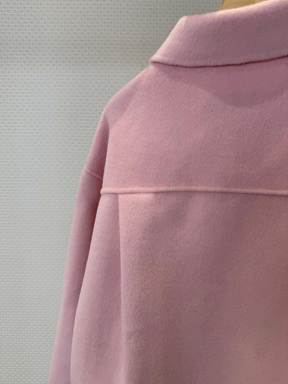 Acne Studios Pink Wool Zip Jacket 5992−L9 - 9