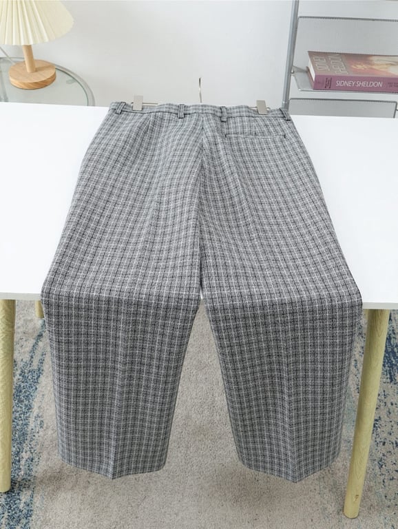 Acne Studios Plaid Trousers 38014-16L - 4