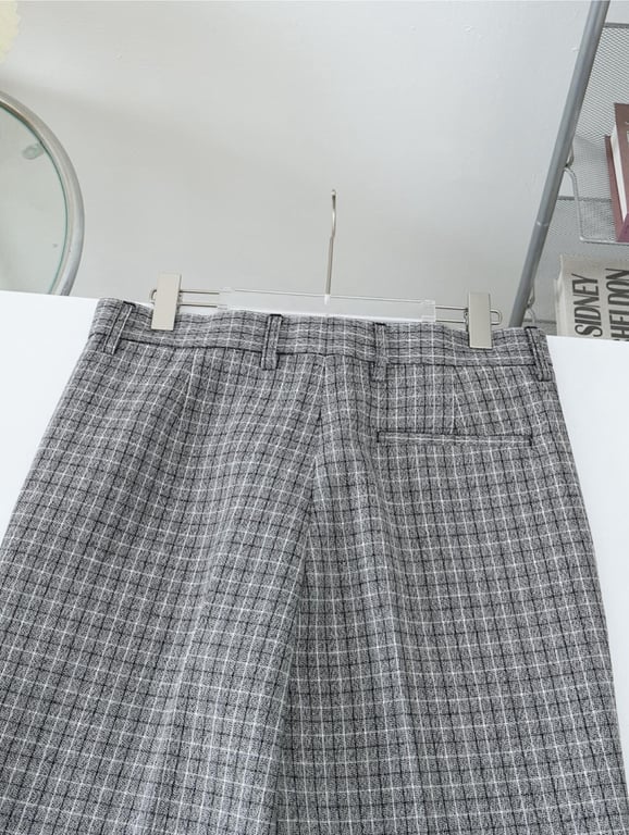 Acne Studios Plaid Trousers 38014-16L - 7