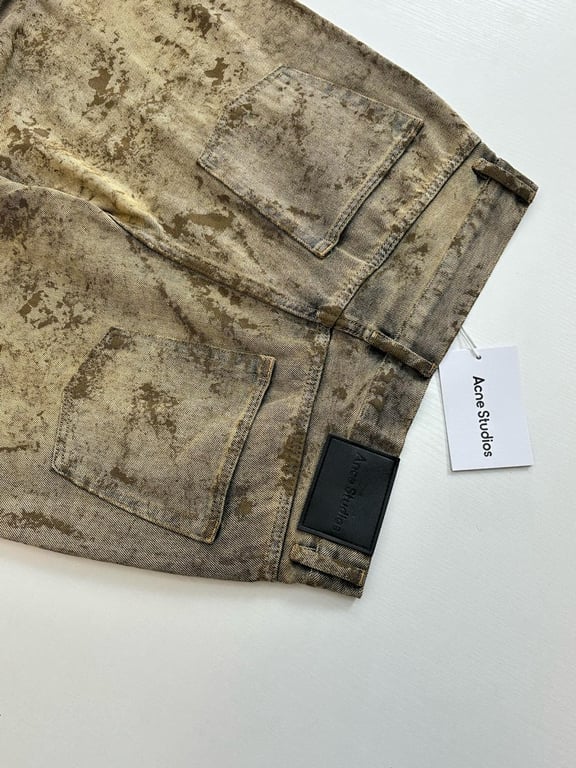 Acne Studios 68042-64L Mud Wash Jeans - 12