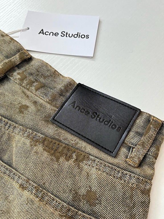 Acne Studios 68042-64L Mud Wash Jeans - 13