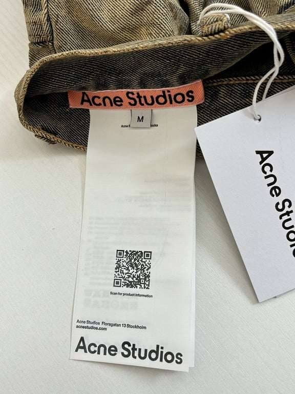 Acne Studios 68042-64L Mud Wash Jeans - 15