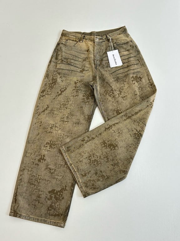 Acne Studios 68042-64L Mud Wash Jeans - 6
