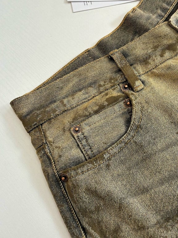 Acne Studios 68042-64L Mud Wash Jeans - 7