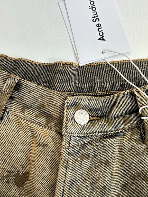 Acne Studios 68042-64L Mud Wash Jeans - 8