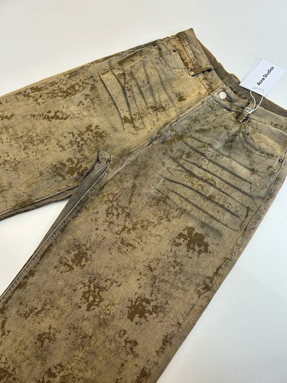 Acne Studios 68042-64L Mud Wash Jeans - 9