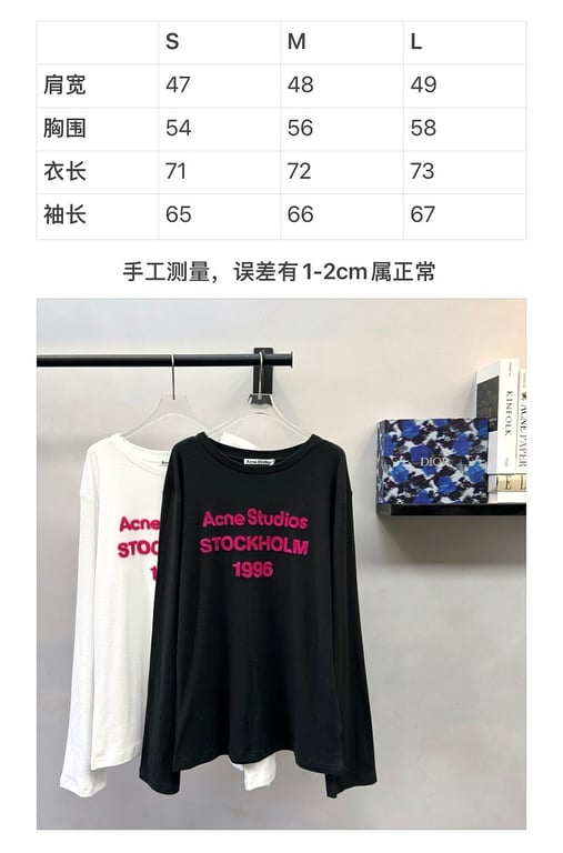 Acne Studios Stockholm 1996 Longsleeve - 2