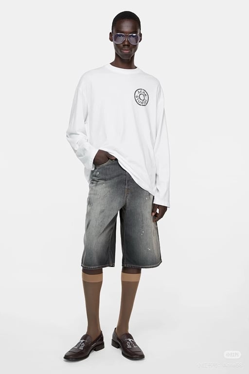 Acne Studios Circular Logo Long Sleeve - 3