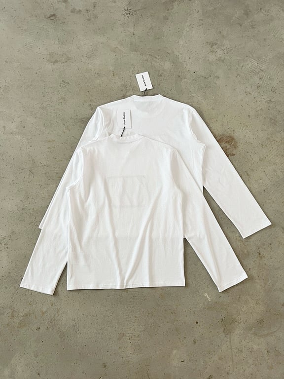 Acne Studios Floragatan 13 Long Sleeve White - 8