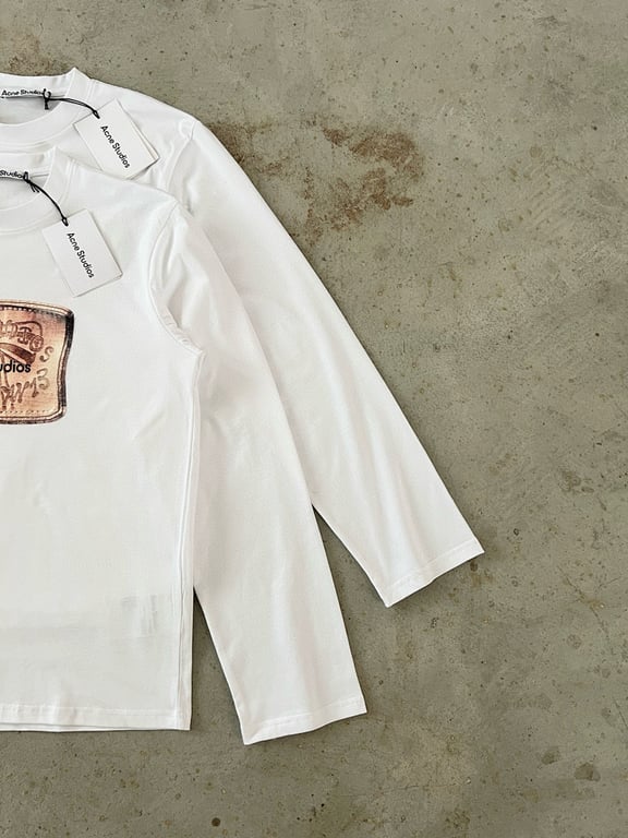 Acne Studios Floragatan 13 Long Sleeve White - 10