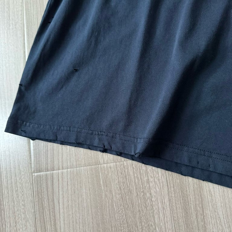 Acne Studios Distressed Logo Long Sleeve - 8