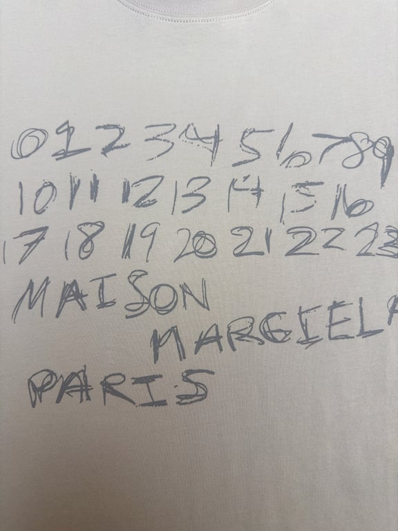 Maison Margiela Numeric Logo T-Shirt 6C946 - 14