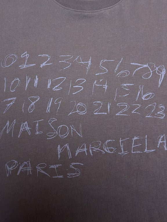 Maison Margiela Numeric Logo T-Shirt 6C946 - 23