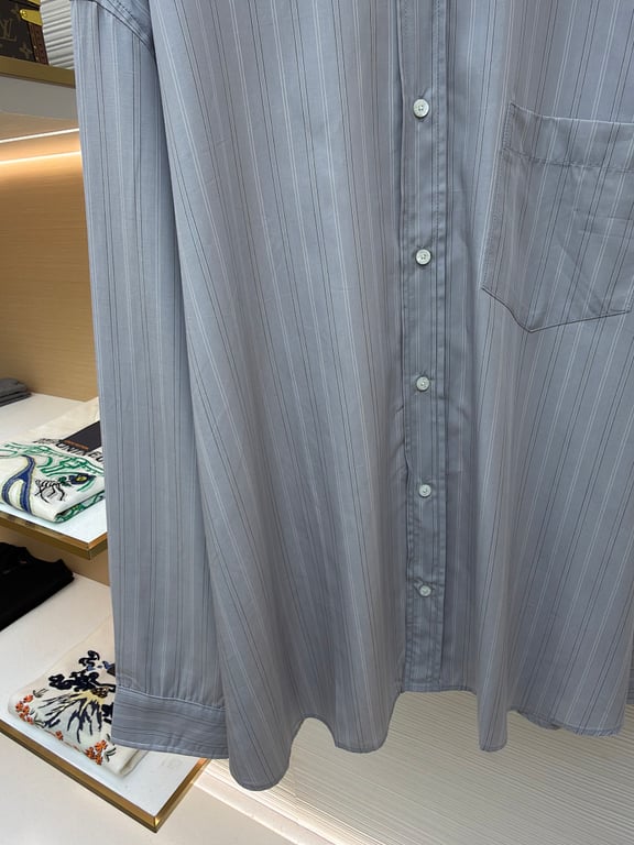 Acne Studios 6C949-60L Striped Shirt - 12