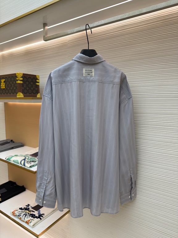Acne Studios 6C949-60L Striped Shirt - 8