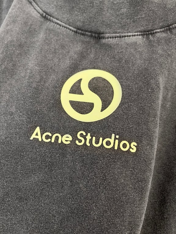 Acne Studios 6B771-60L Logo T-Shirt - 18