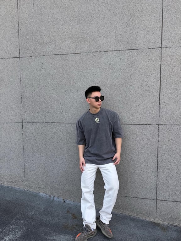 Acne Studios 6B771-60L Logo T-Shirt - 5