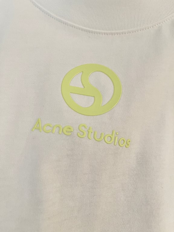 Acne Studios 6B771-60L Logo T-Shirt - 8