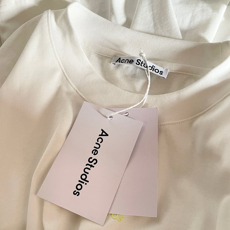 Acne Studios 6B771-60L Logo T-Shirt - 9