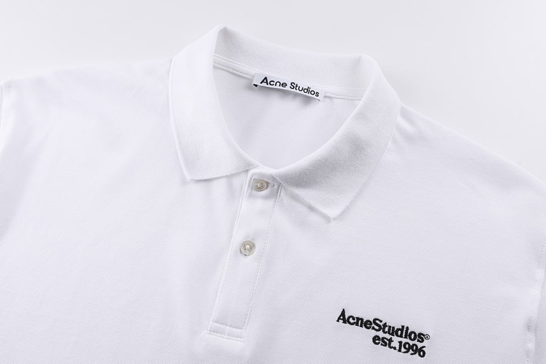 Acne Studios Logo Embroidery Polo Shirt - 28