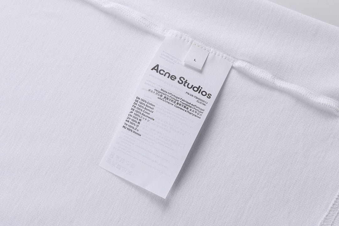 Acne Studios Logo Embroidery Polo Shirt - 34