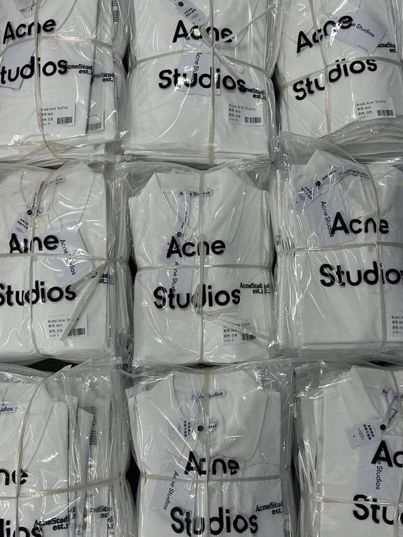 Acne Studios Logo Embroidery Polo Shirt - 6