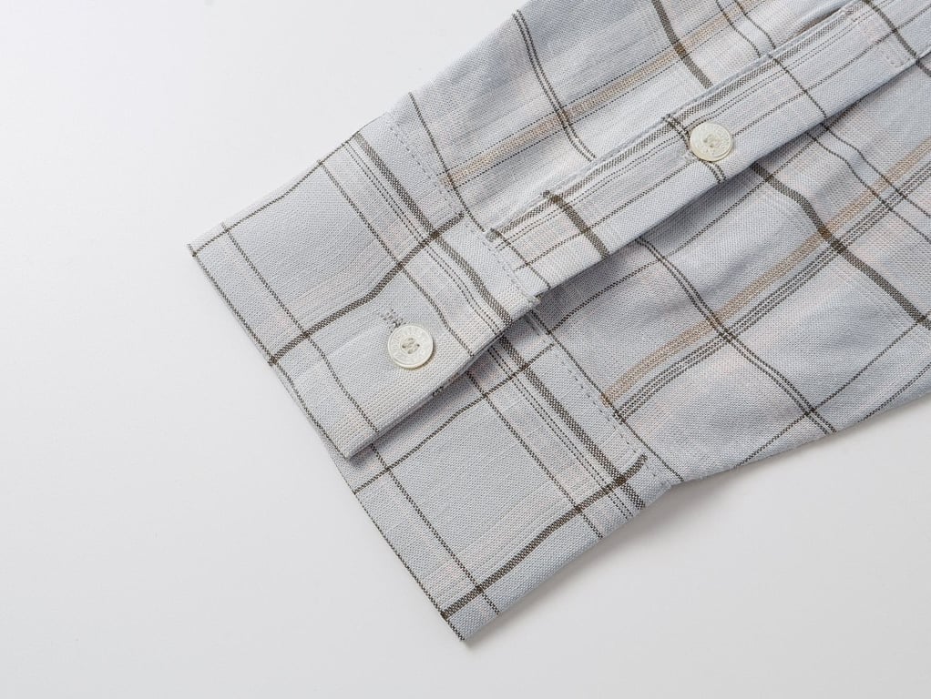 Acne Studios Plaid Bow Shirt 3086-41L - 12