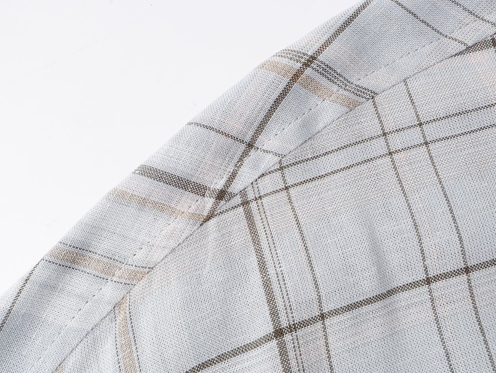 Acne Studios Plaid Bow Shirt 3086-41L - 9