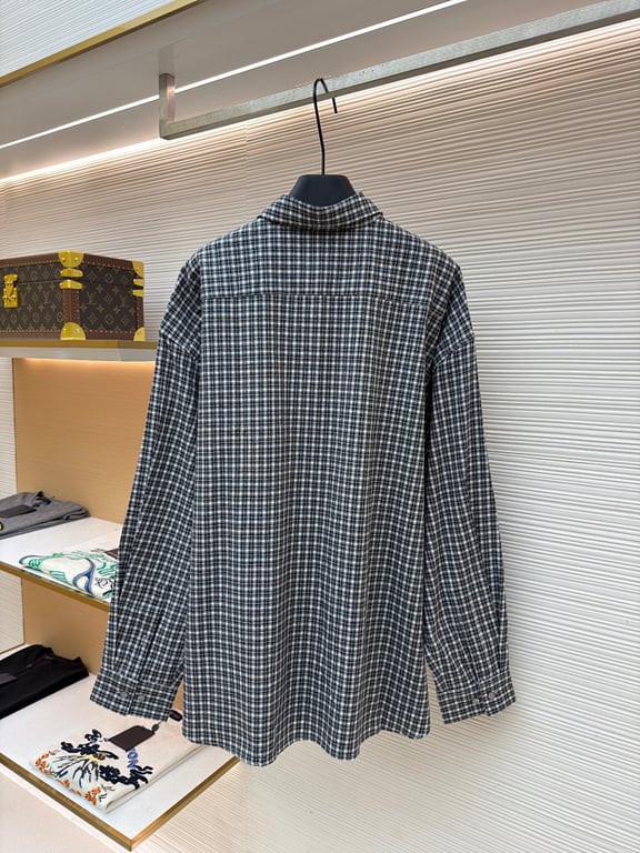 Acne Studios 3087-41L Checkered Shirt - 12