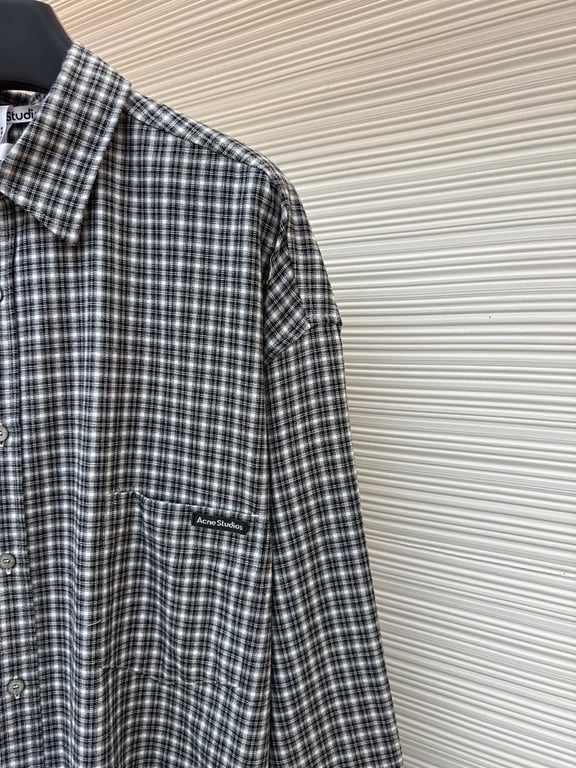 Acne Studios 3087-41L Checkered Shirt - 10