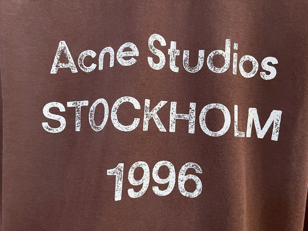Acne Studios Stockholm 1996 Graphic T-Shirt Brown - 8
