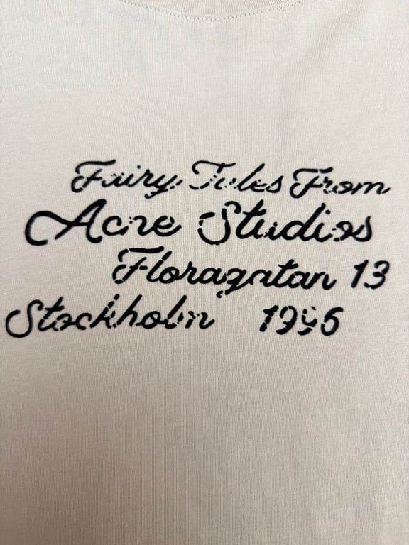 Acne Studios Fairy Tales Graphic Tee - 8
