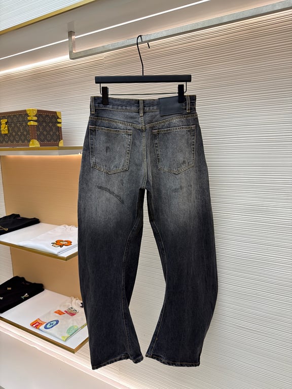 Acne Studios 6B802-60L Distressed Jeans - 6