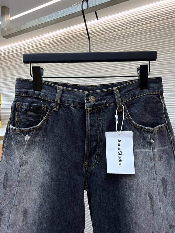 Acne Studios 6B802-60L Distressed Jeans - 7